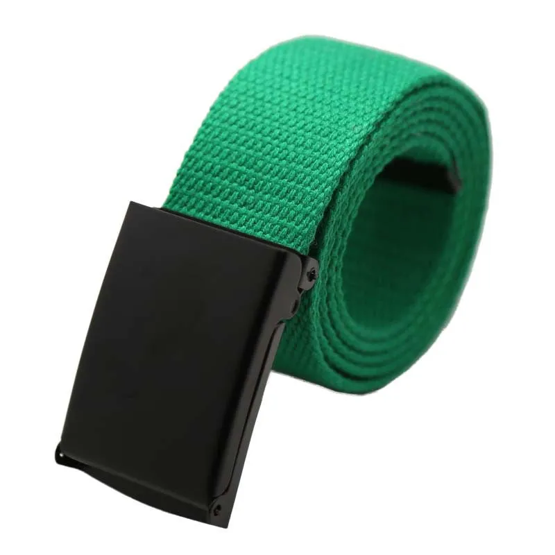 Men Belt Fashion Unisex Army Tactical Waist Belt Jeans Male Casual Luxury Canvas Webbing Waistband