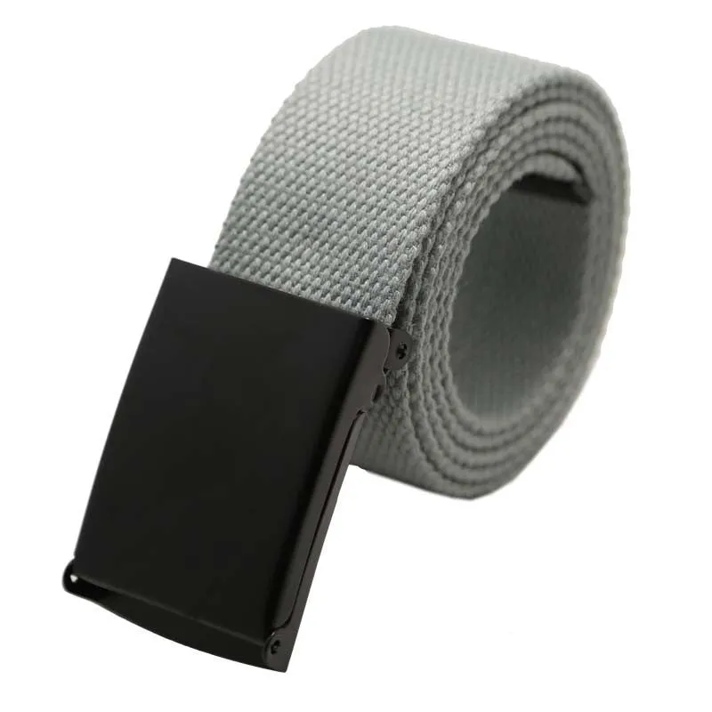 Men Belt Fashion Unisex Army Tactical Waist Belt Jeans Male Casual Luxury Canvas Webbing Waistband