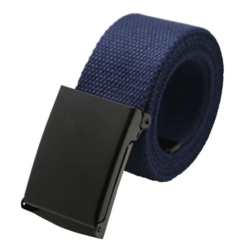 Men Belt Fashion Unisex Army Tactical Waist Belt Jeans Male Casual Luxury Canvas Webbing Waistband