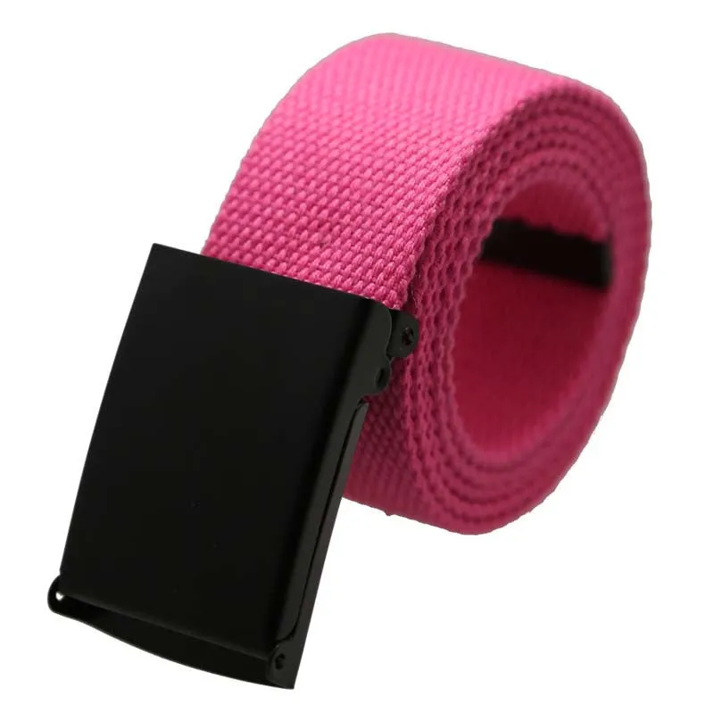 Men Belt Fashion Unisex Army Tactical Waist Belt Jeans Male Casual Luxury Canvas Webbing Waistband