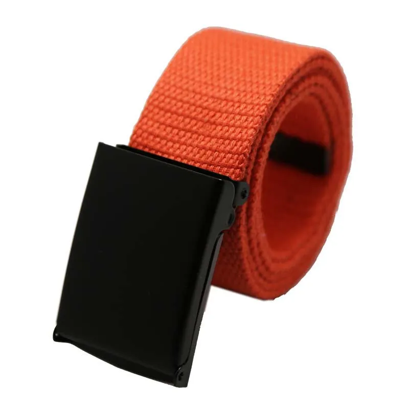 Men Belt Fashion Unisex Army Tactical Waist Belt Jeans Male Casual Luxury Canvas Webbing Waistband