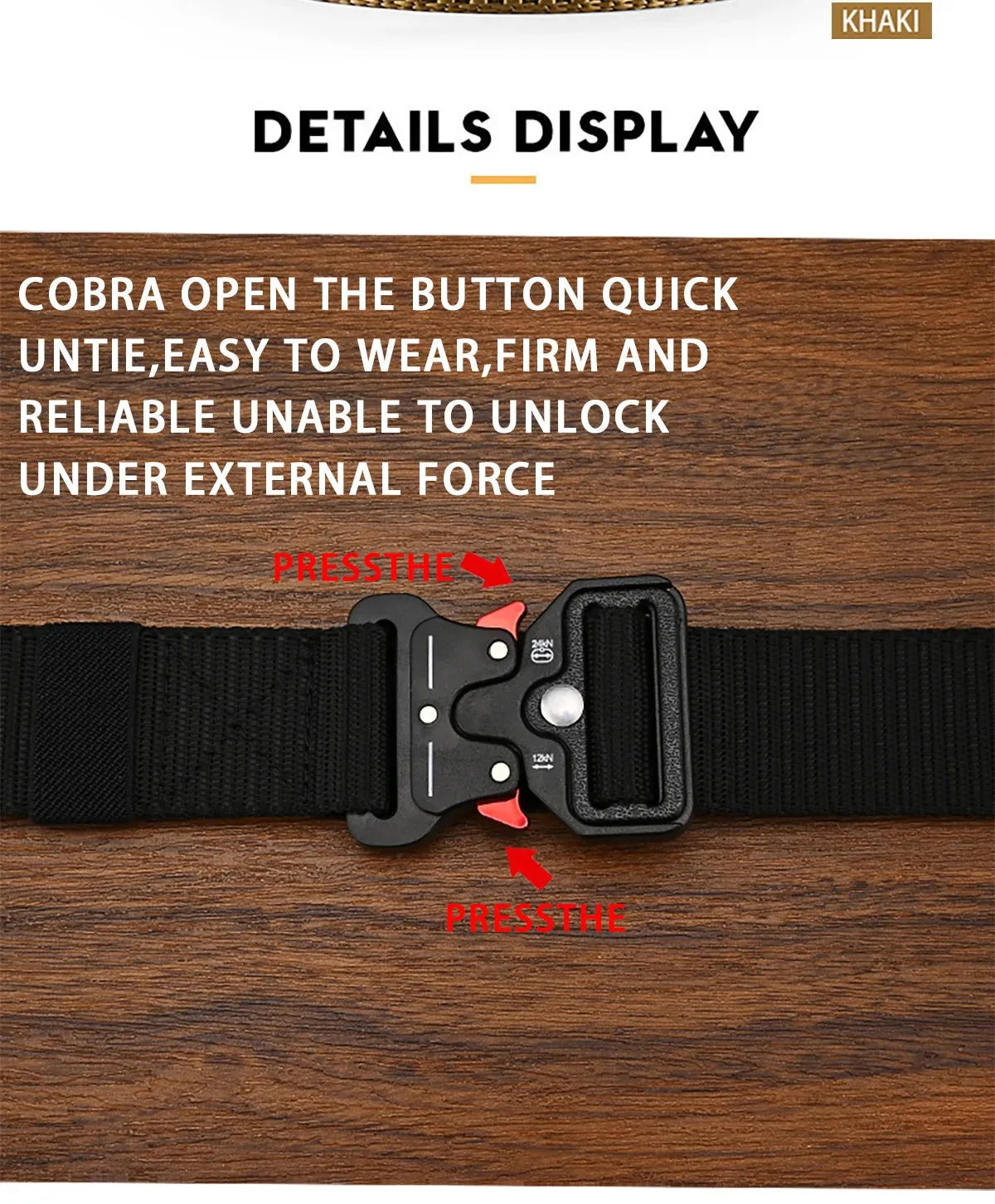 Men's Belt Outdoor
