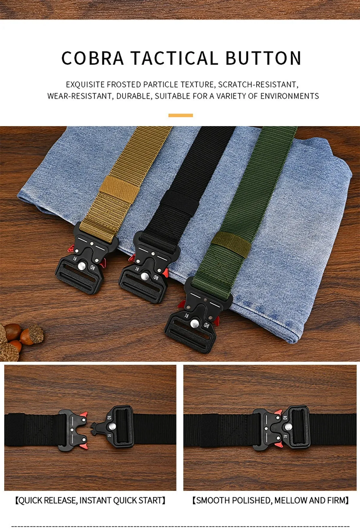 Men's Belt Outdoor