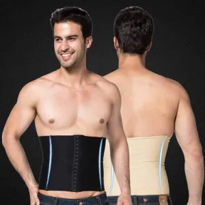 Mens Elastic  Sport Waist Belts Body Sculpting Waistband