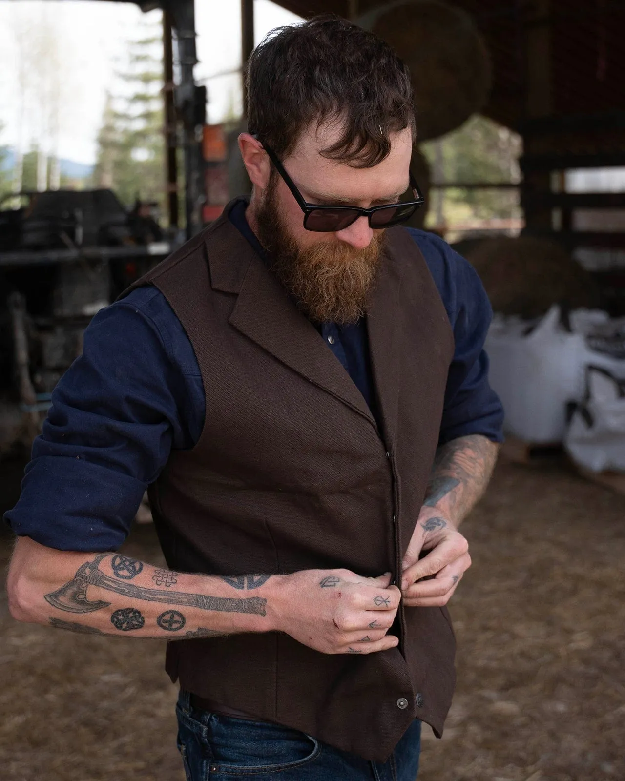 Men’s Jessie Canvas Vest