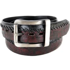Men’s Los Altos Ostrich Leg Casual Belt