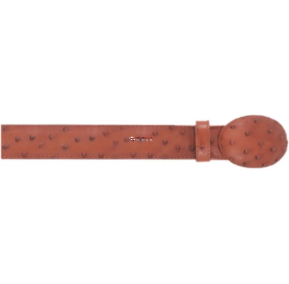 Men’s Los Altos Ostrich Print Cowboy Belt