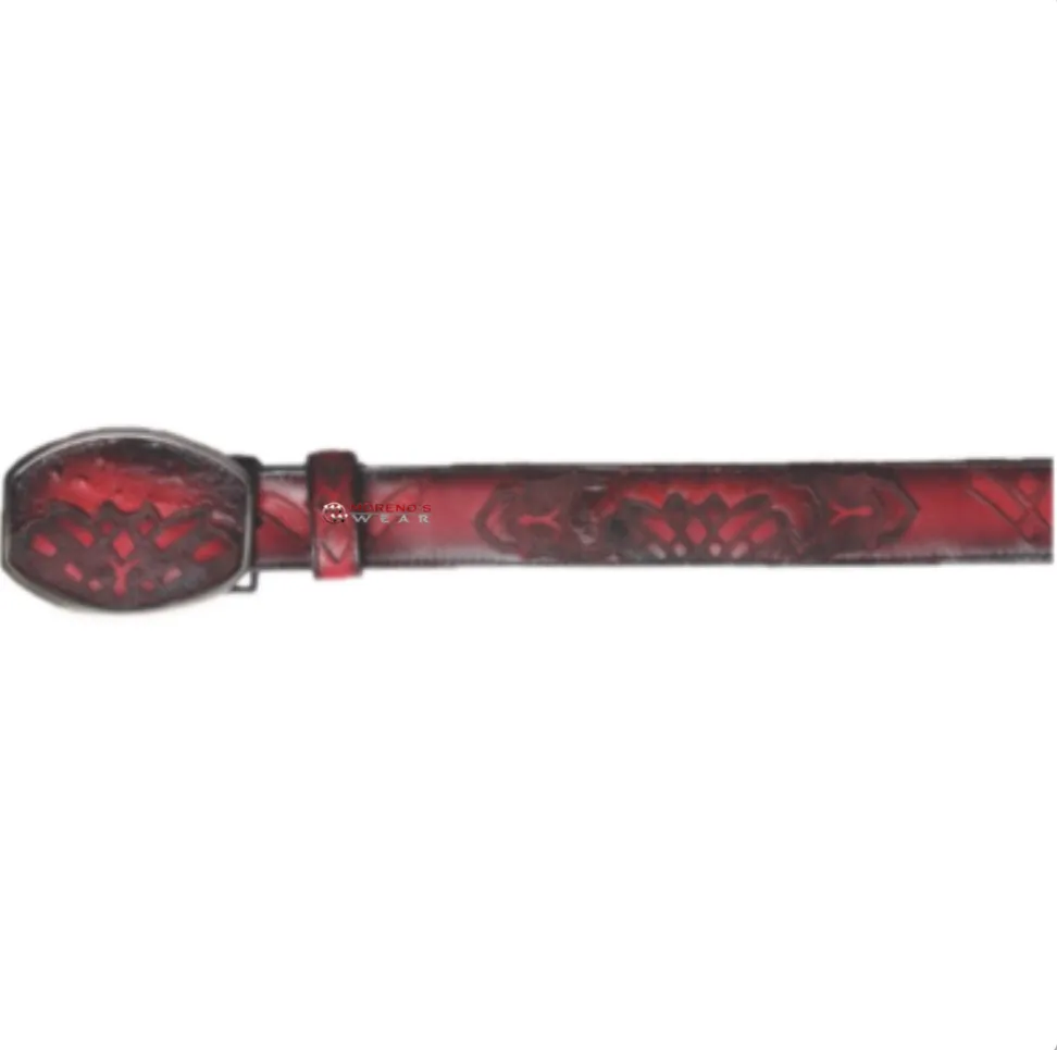 Men’s Los Altos Ostrich Western Fashion Belt