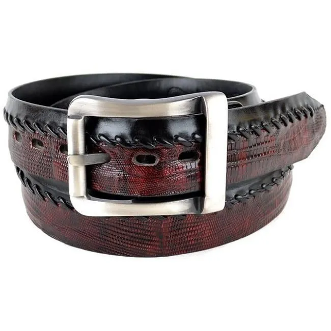 Men’s Los Altos Teju Lizard Casual Belt