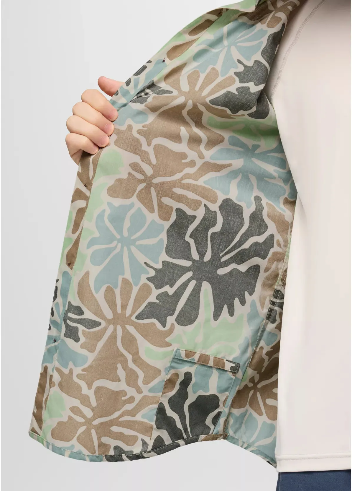 MEN'S PRANA STIMMERSEE SHIRT | CANVAS BOOGIE BLOOM