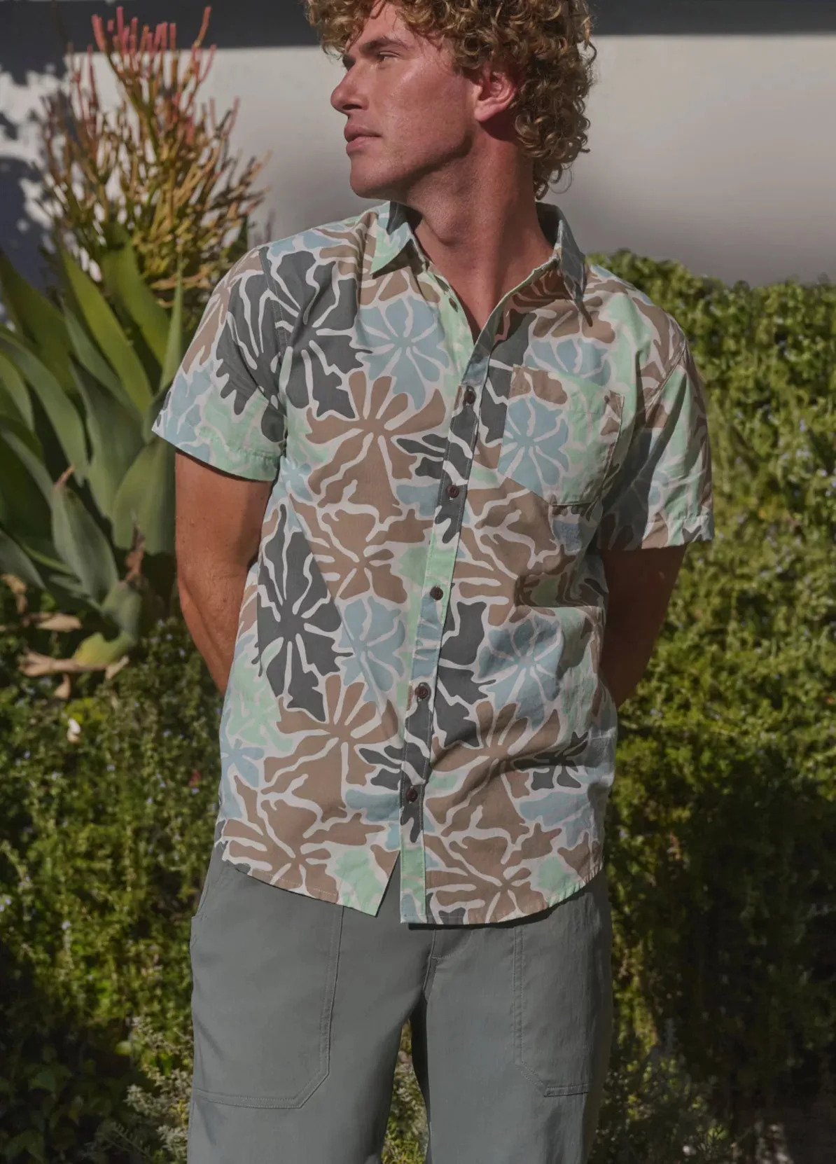 MEN'S PRANA STIMMERSEE SHIRT | CANVAS BOOGIE BLOOM