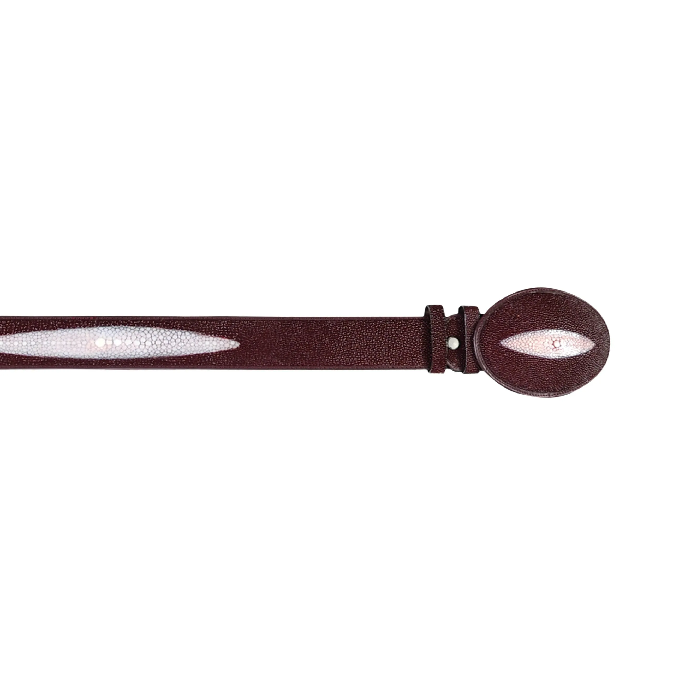Men's Wild West Stingray Single Stone Belt