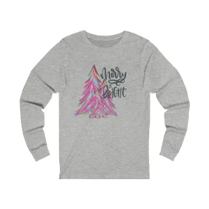 Merry & Bright Trees Pajama Top*