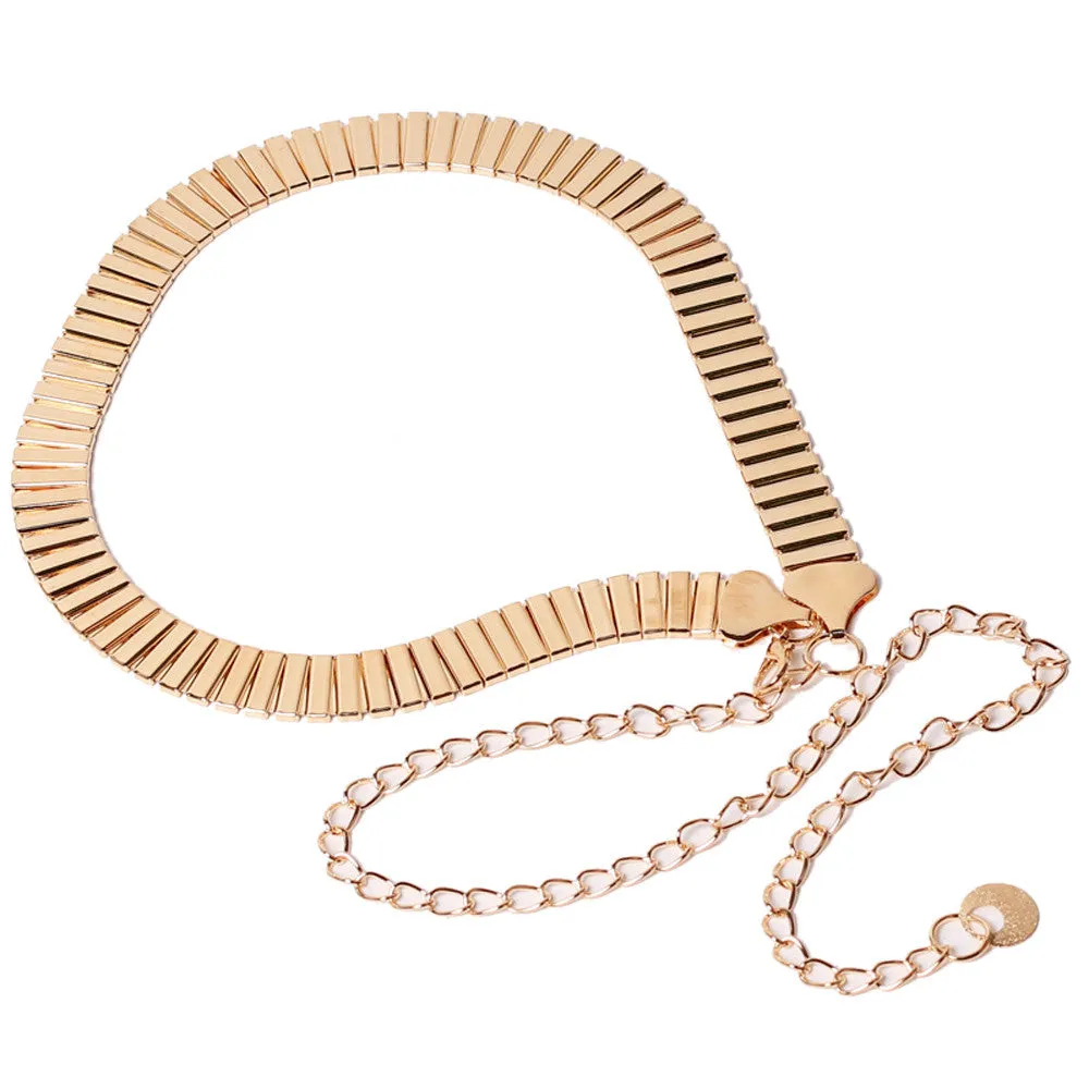 Metal Gold Chain Belt