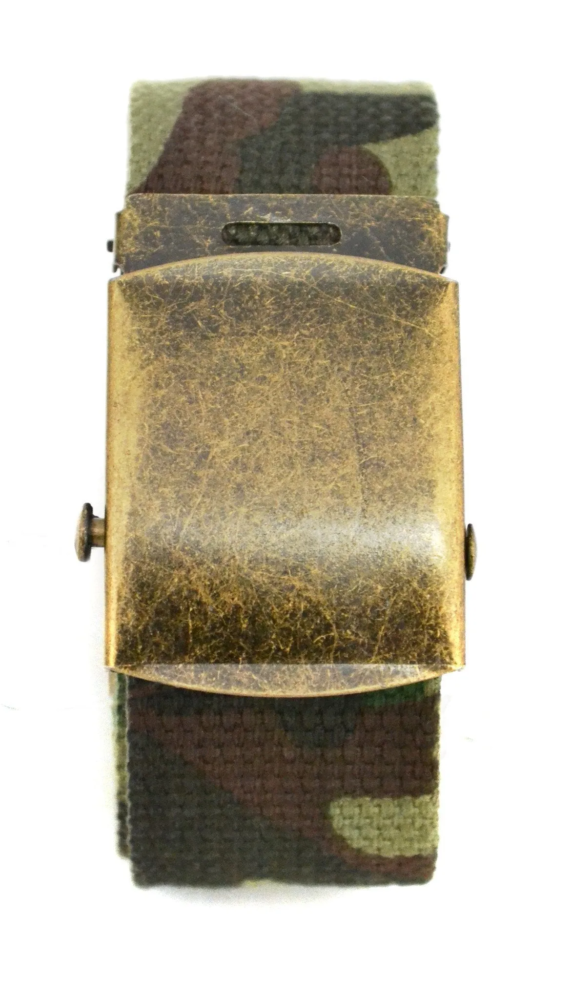 MONTY - Mens Khaki Canvas Belt