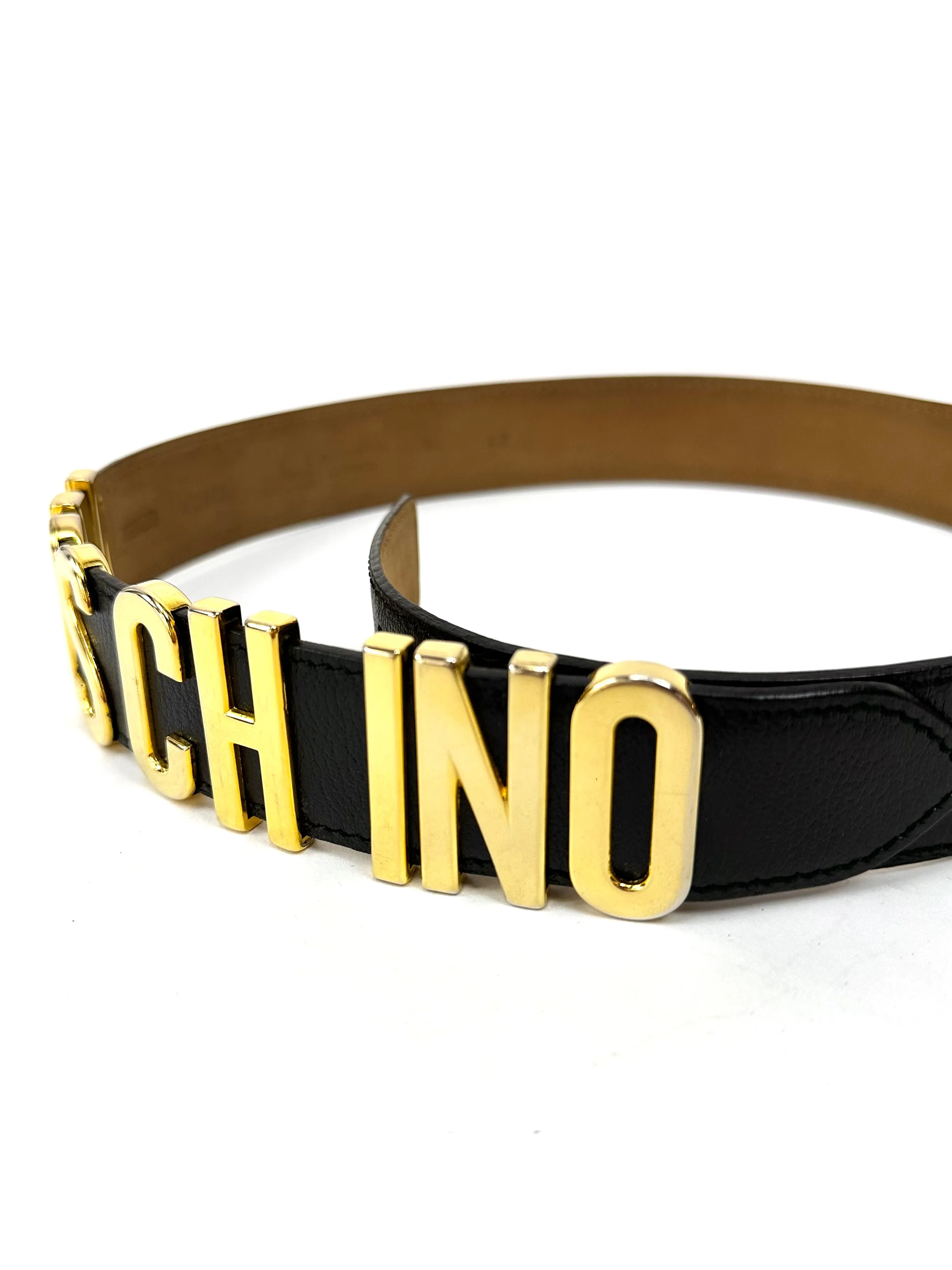 Moschino Articulated Logo Belt*