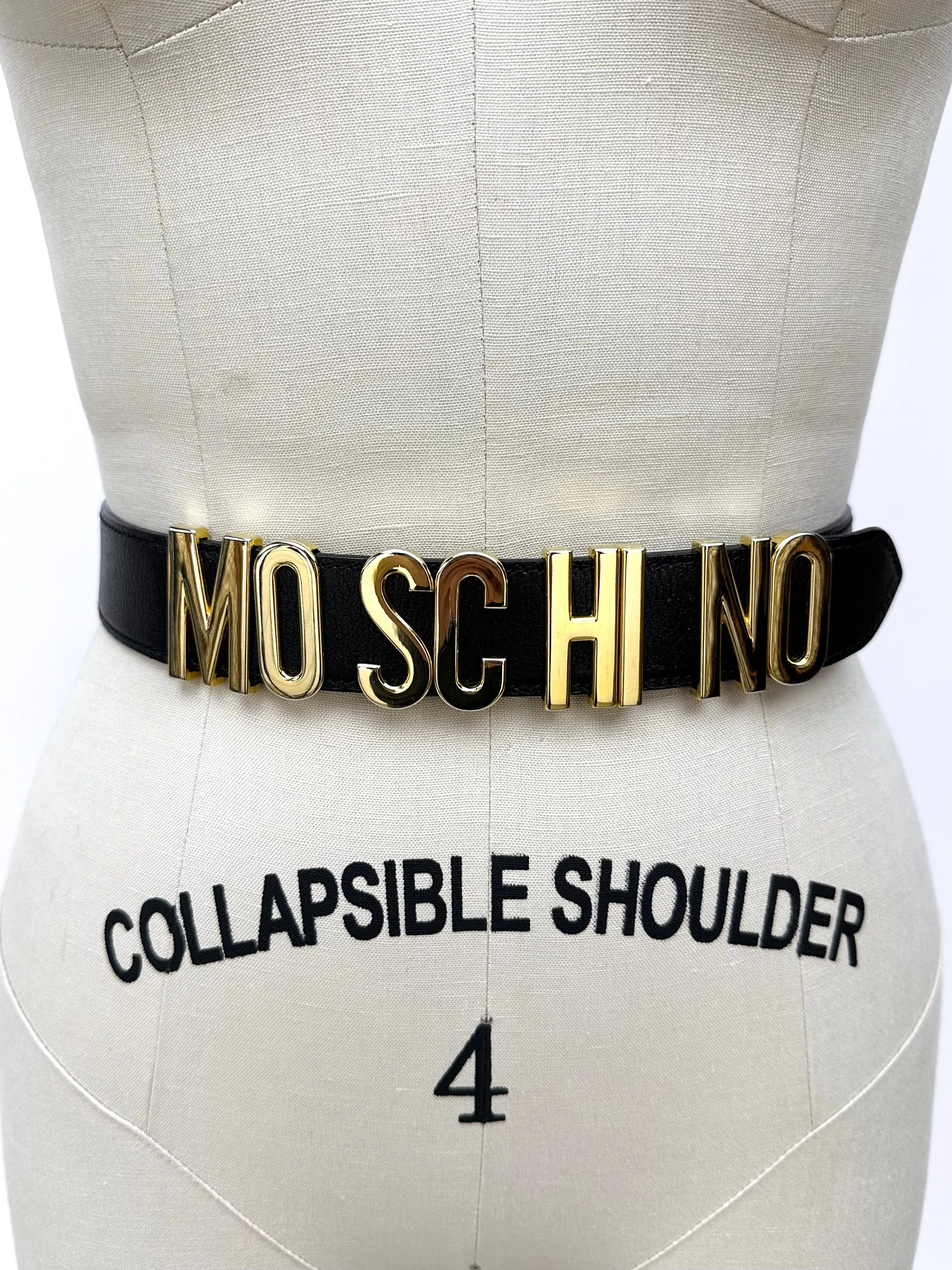 Moschino Articulated Logo Belt*