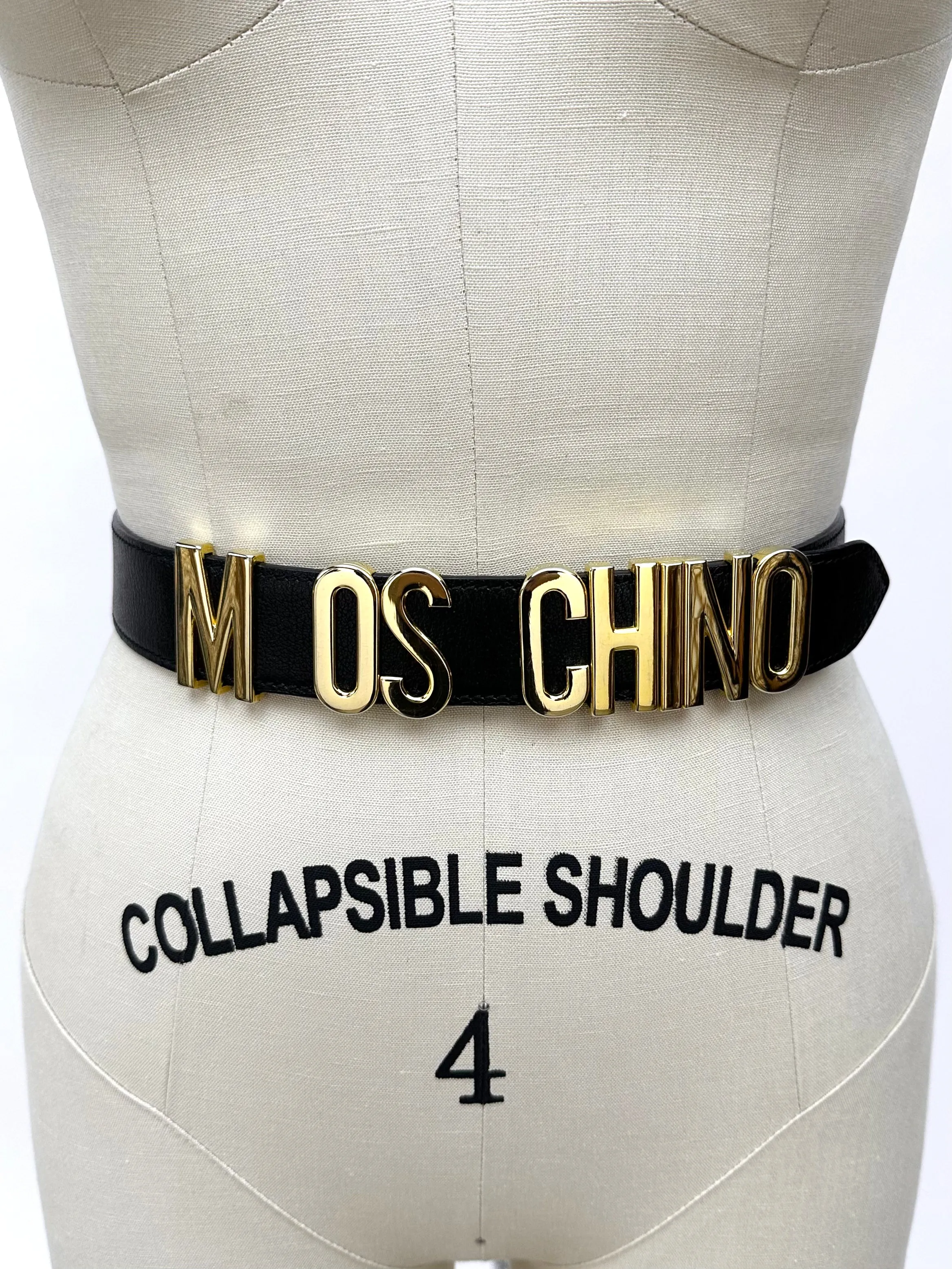 Moschino Articulated Logo Belt*