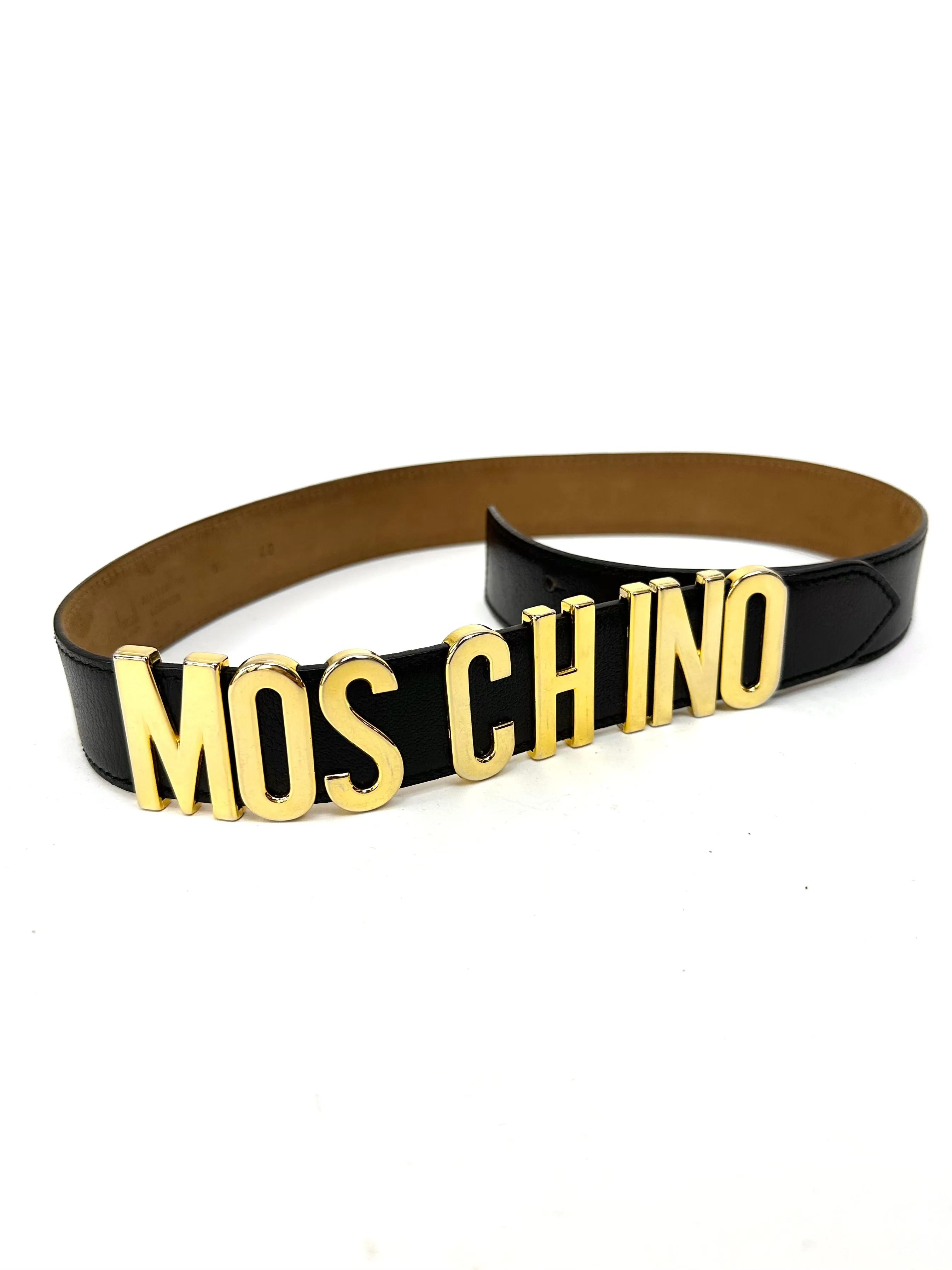 Moschino Articulated Logo Belt*