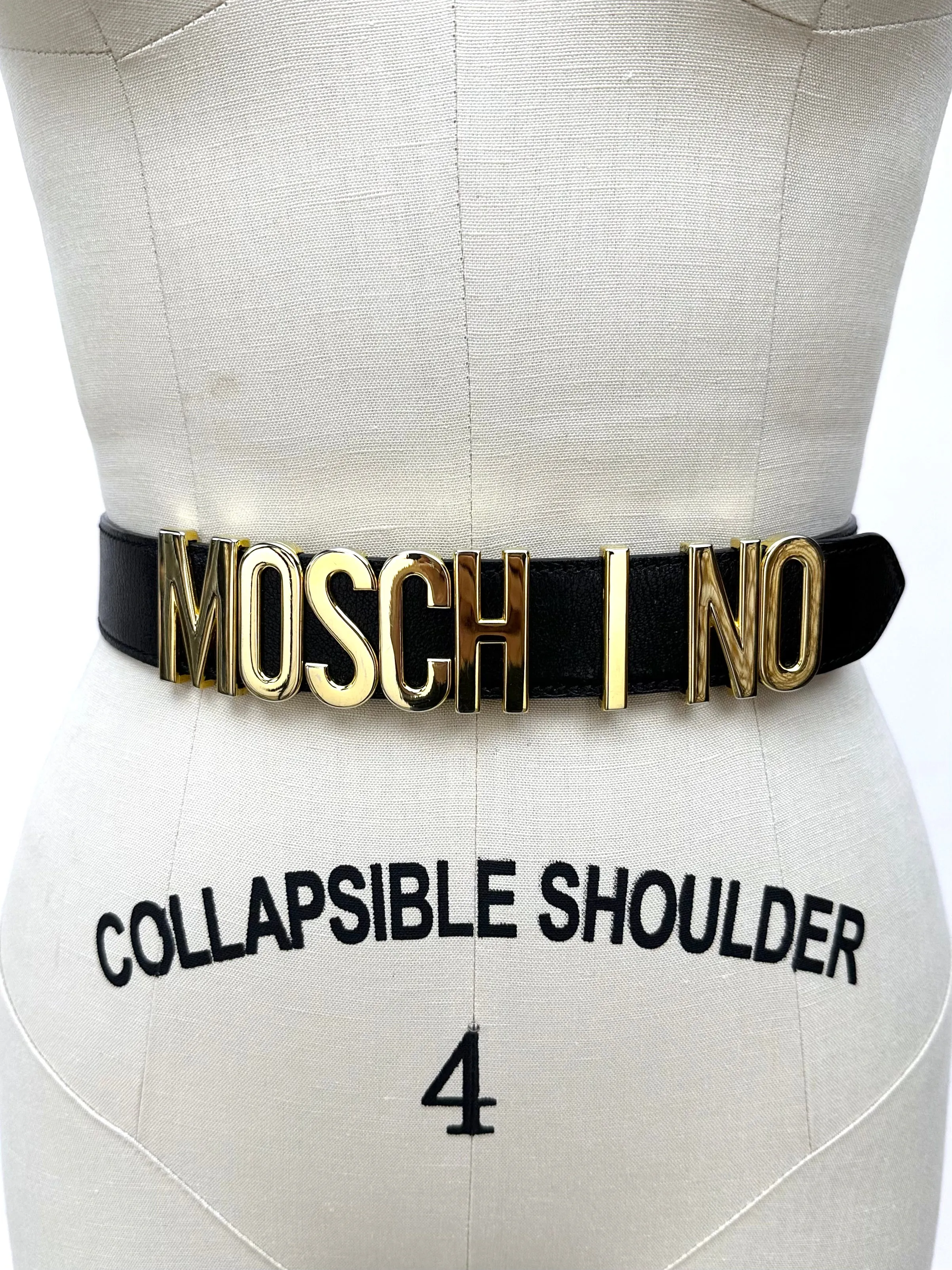 Moschino Articulated Logo Belt*