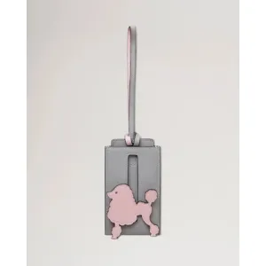 Mulberry Poodle Luggage Tag