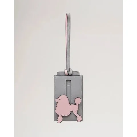 Mulberry Poodle Luggage Tag