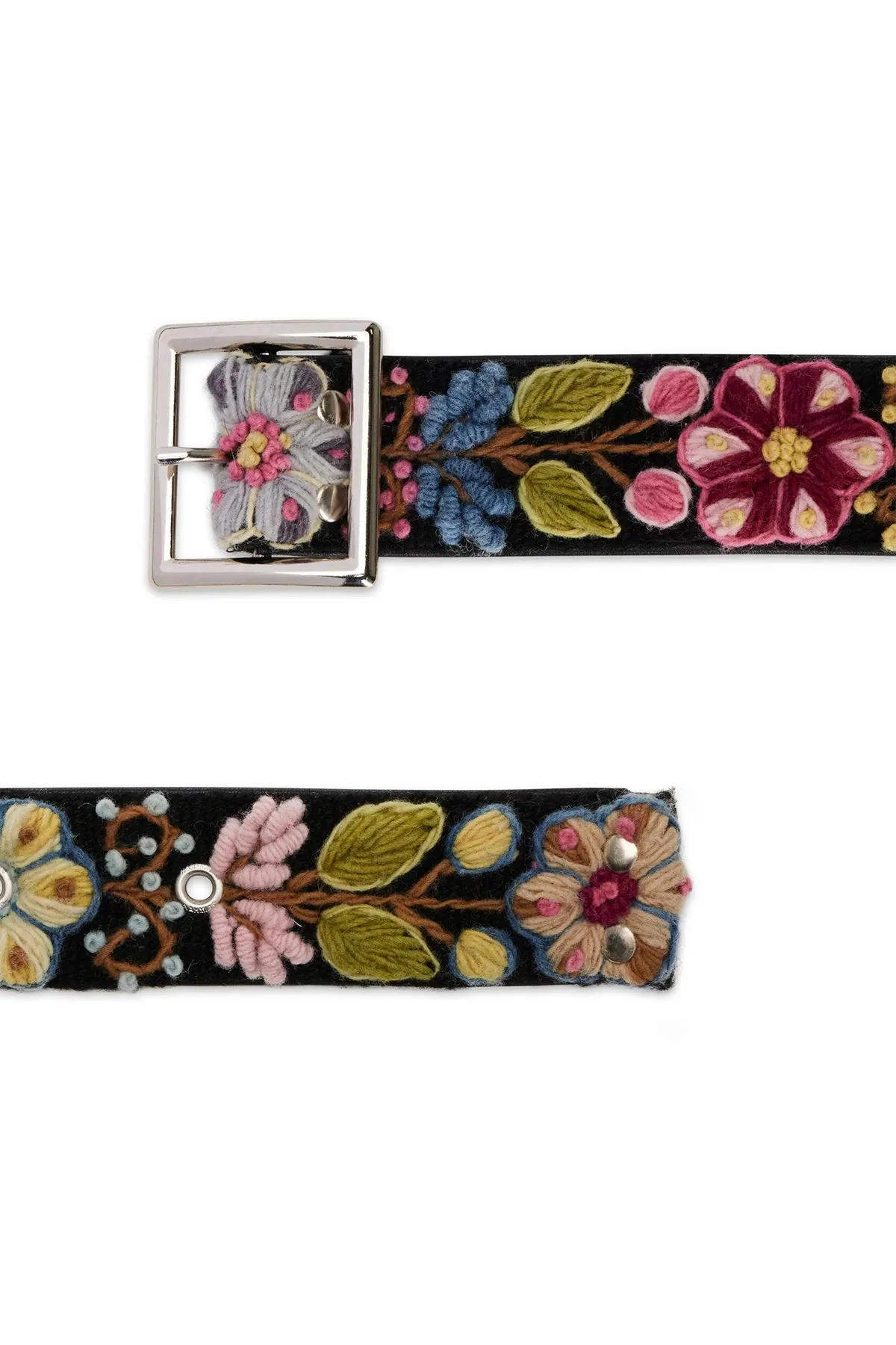 NAHMIAS | CROCHET FLORAL BELT