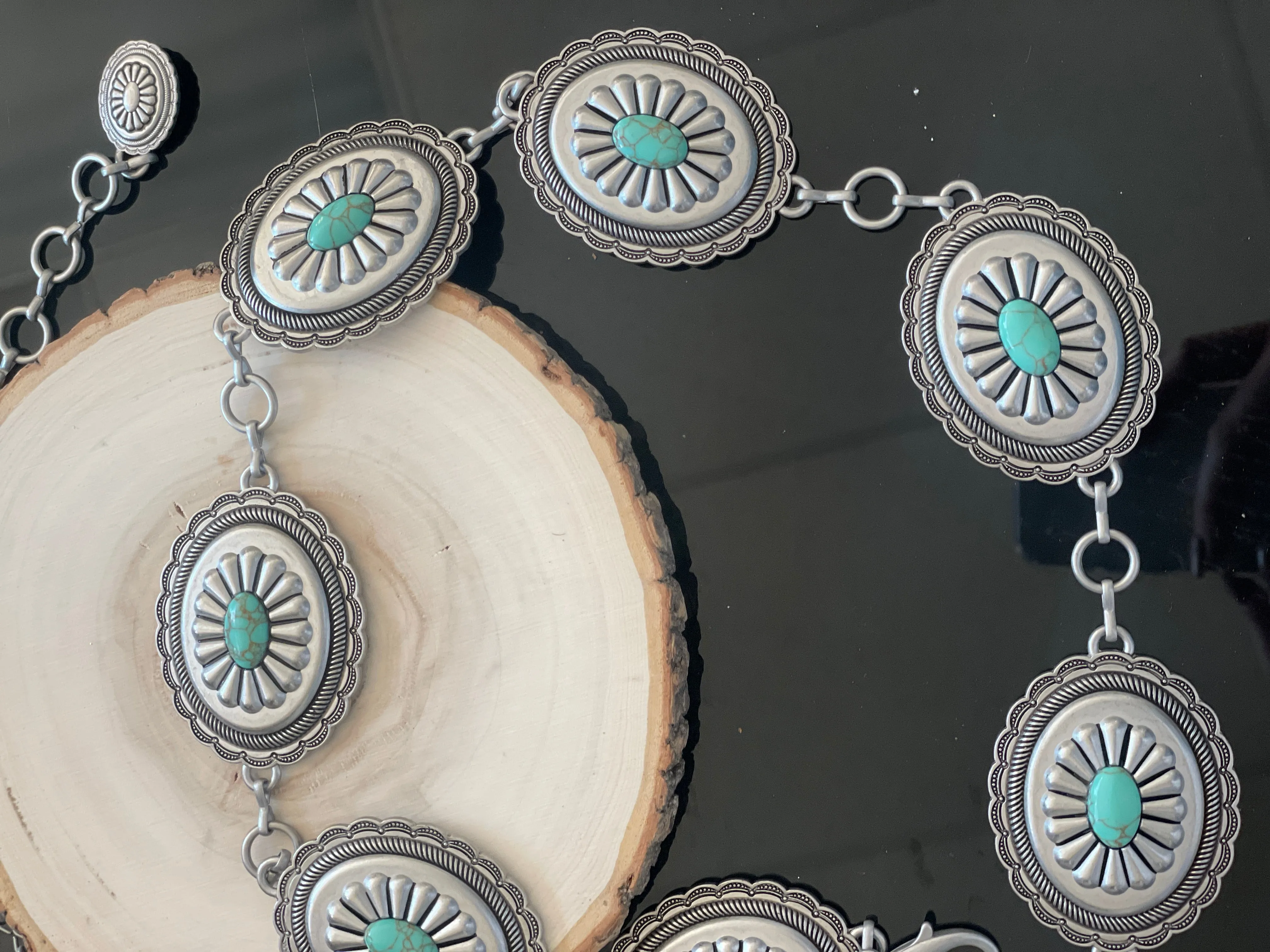 Natalia Circle Concho Belt