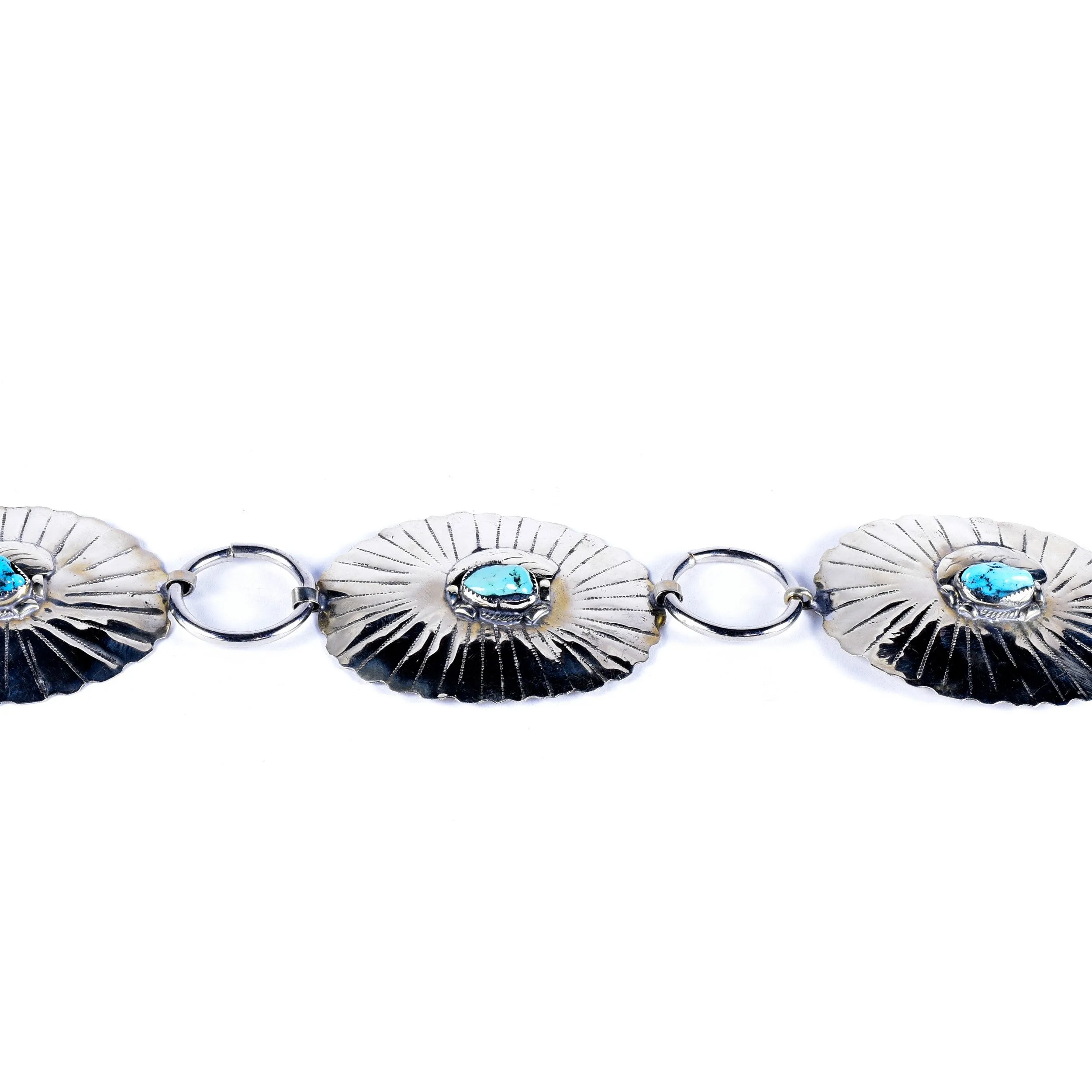 Navajo Link Concho Belt