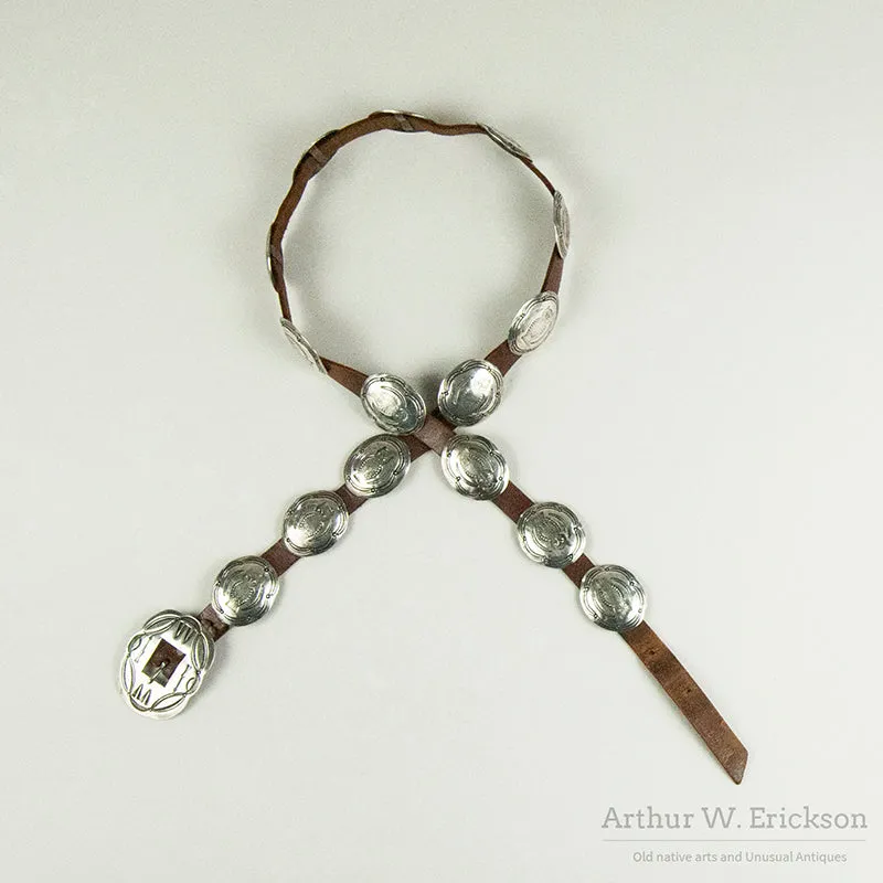 Navajo Owl Concho Belt