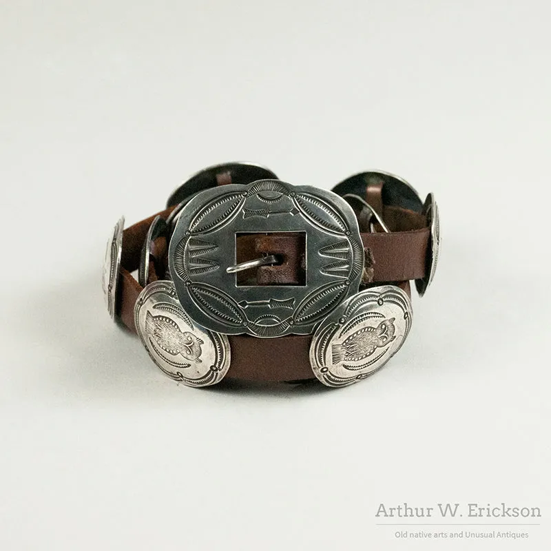 Navajo Owl Concho Belt