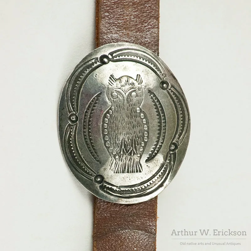 Navajo Owl Concho Belt