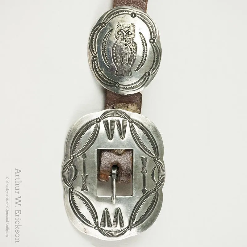 Navajo Owl Concho Belt