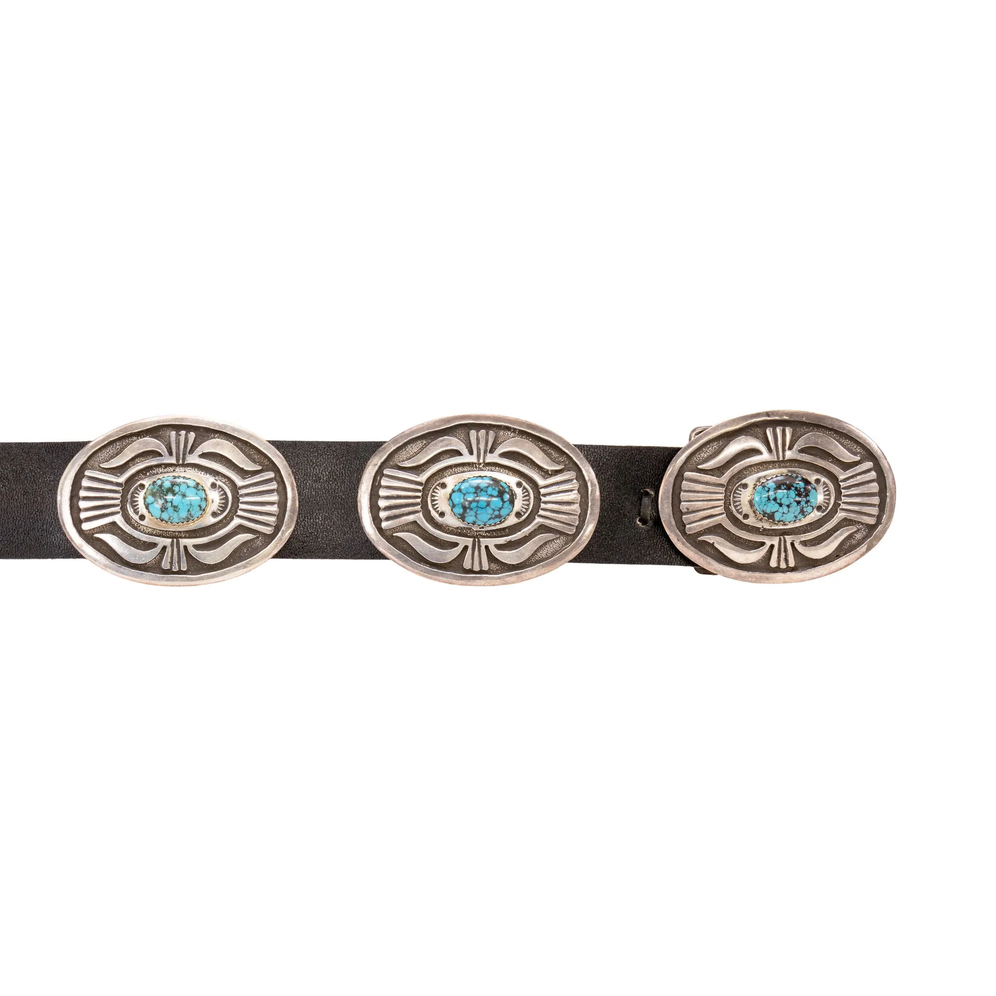 Navajo Turquoise Concho Belt