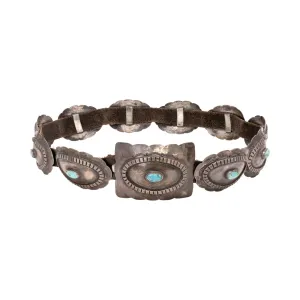 Navajo Turquoise Concho Belt