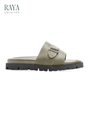 Nevyl Sandal - Olive Green (Eva Combat)