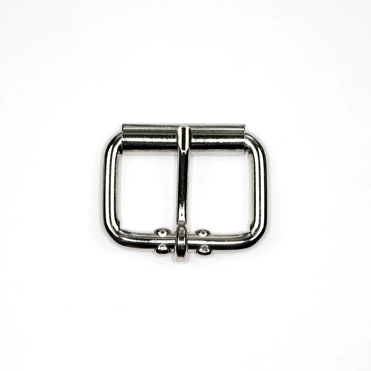 Nickel Steel Roller Buckle 1 1/2 Inch