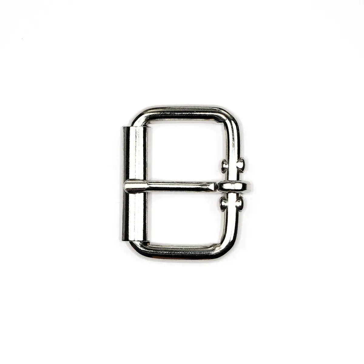 Nickel Steel Roller Buckle 1 1/2 Inch