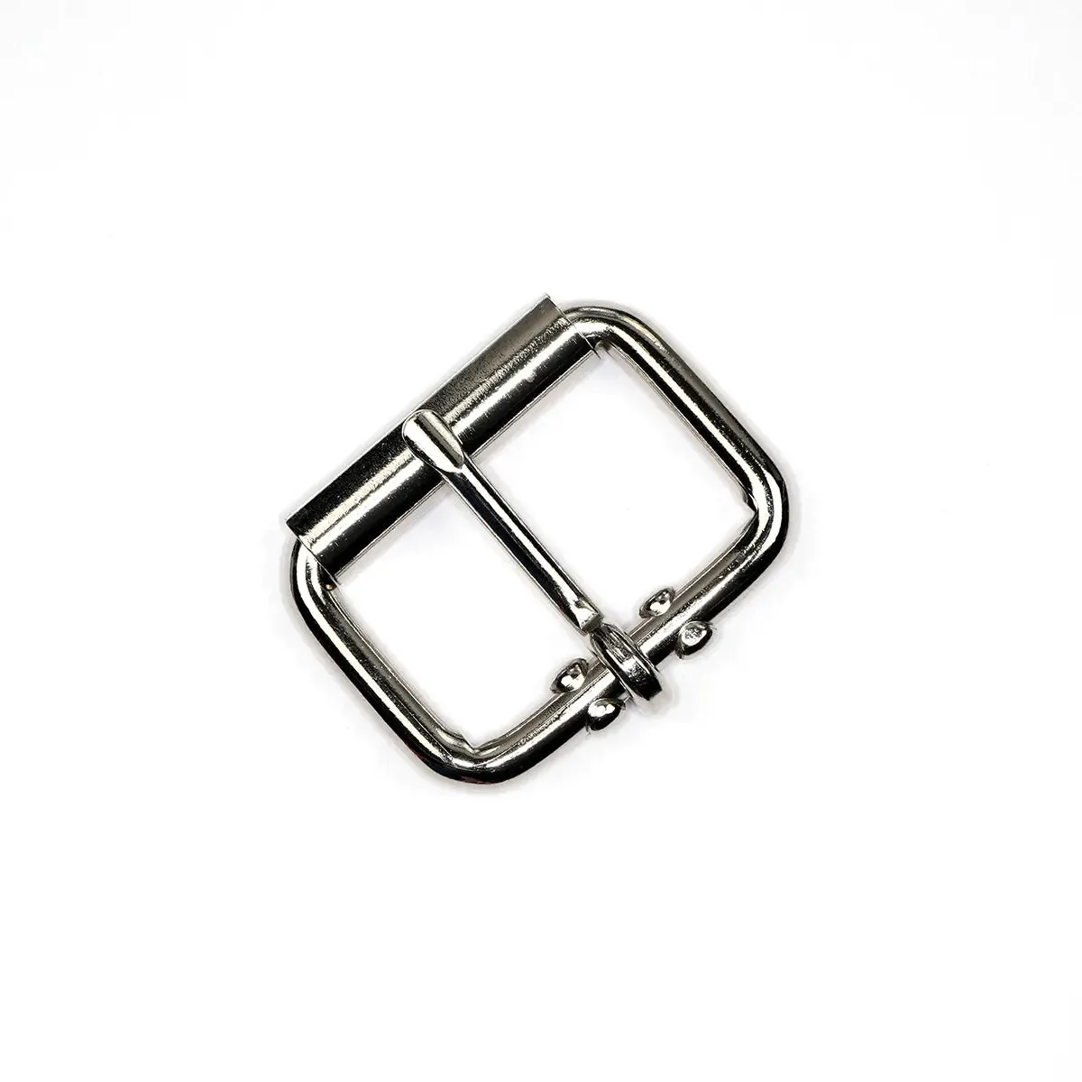 Nickel Steel Roller Buckle 1 1/2 Inch