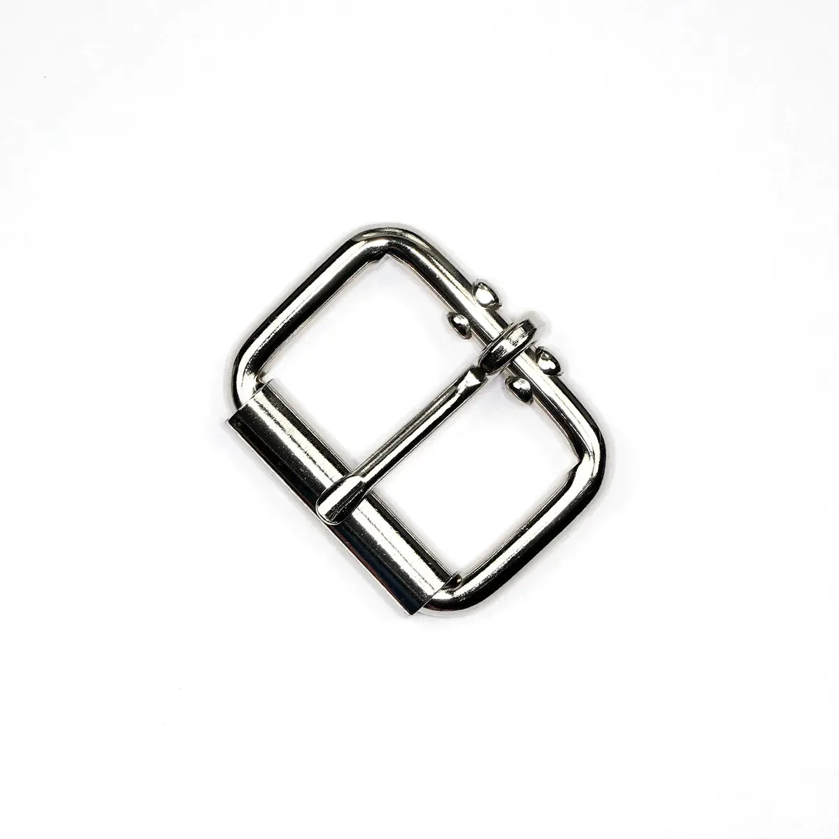 Nickel Steel Roller Buckle 1 1/2 Inch