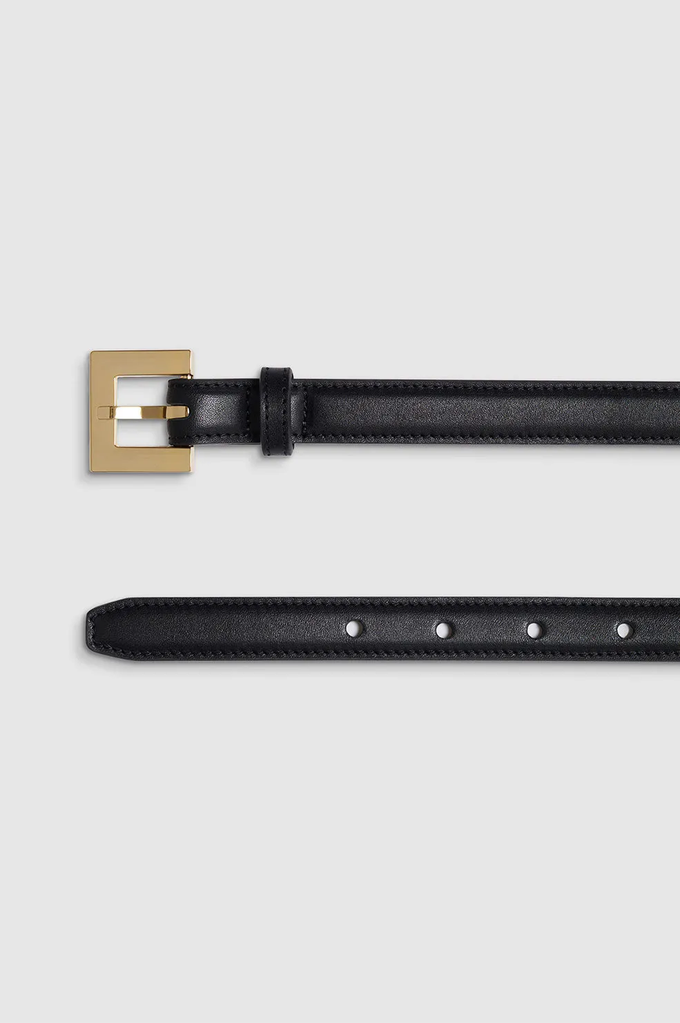 Nicola Belt - Black With Gold
