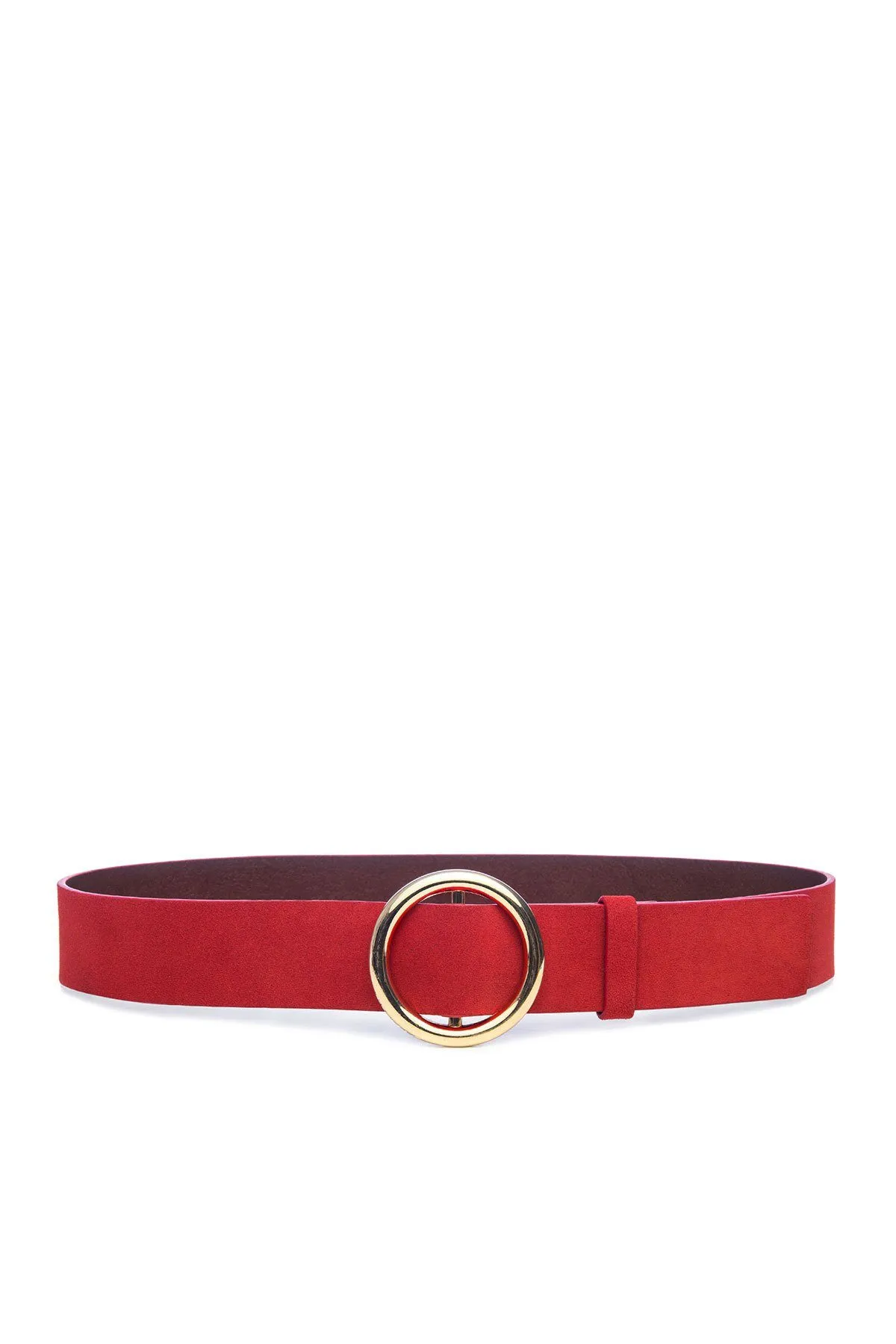 O Ring Belt Cherry