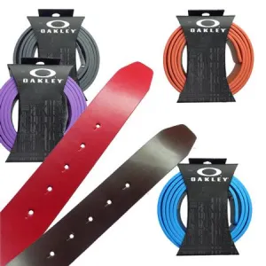 Oakley Leather Belt Straps (96118) White (100)