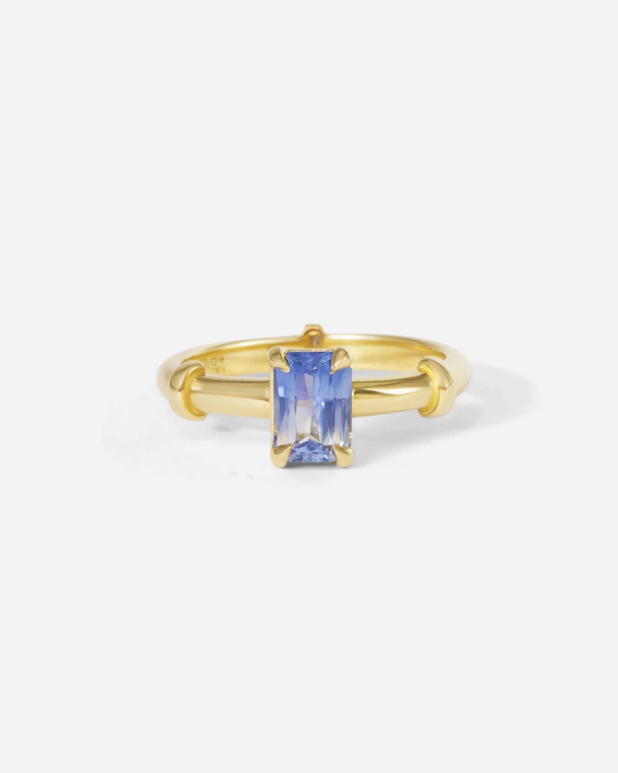 Orion Solitaire Blue Sapphire Ring