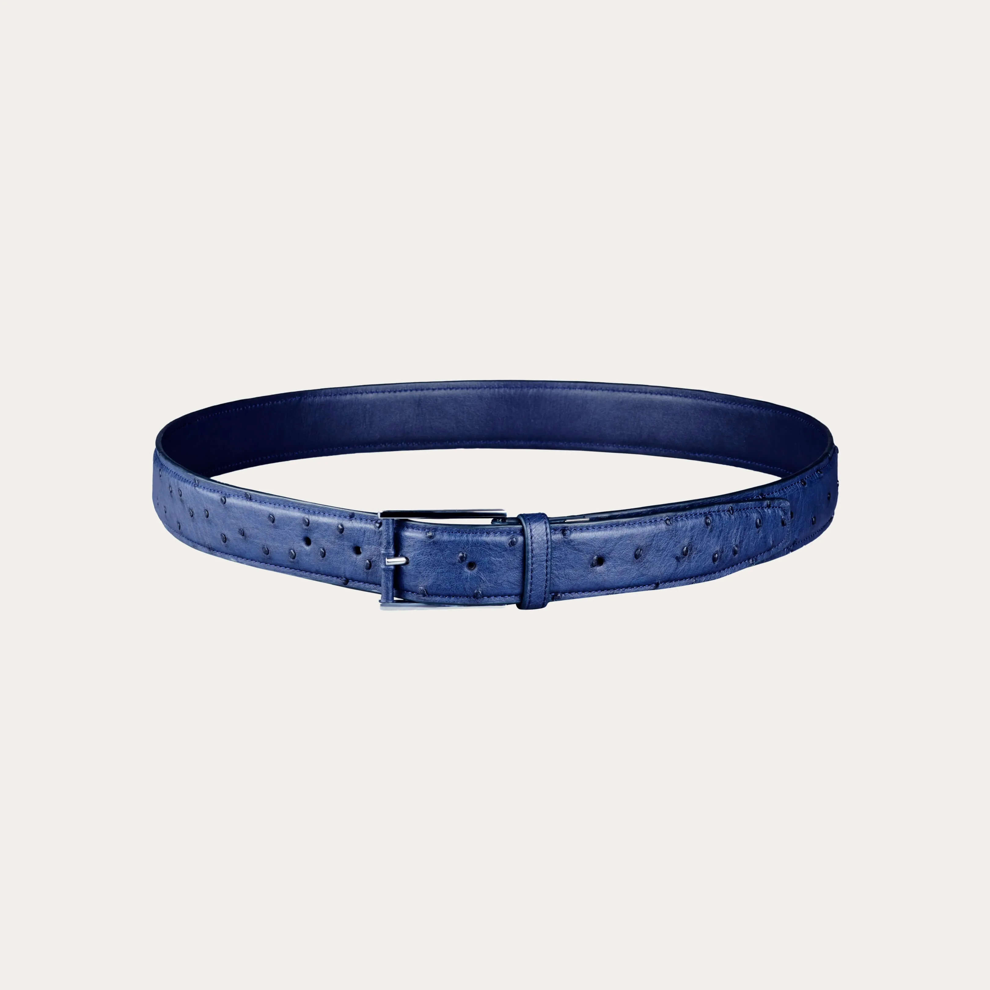 Ostrich Leather Belt