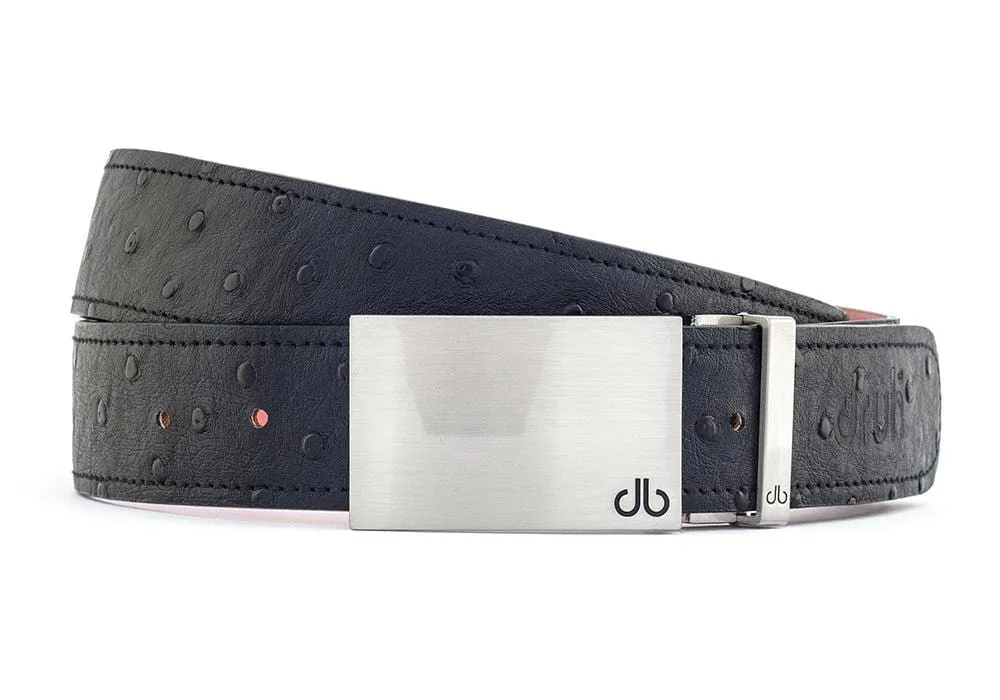 Ostrich Leather Belts
