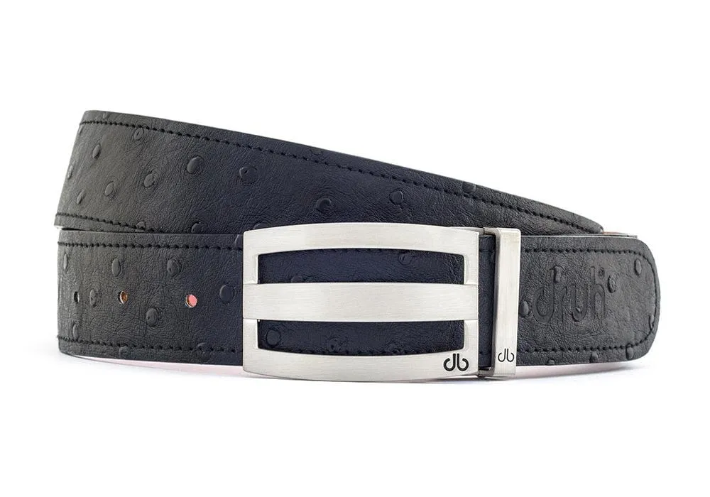 Ostrich Leather Belts