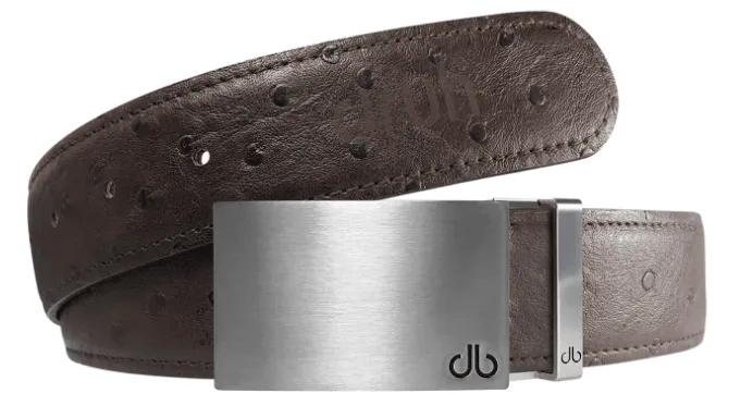 Ostrich Leather Belts