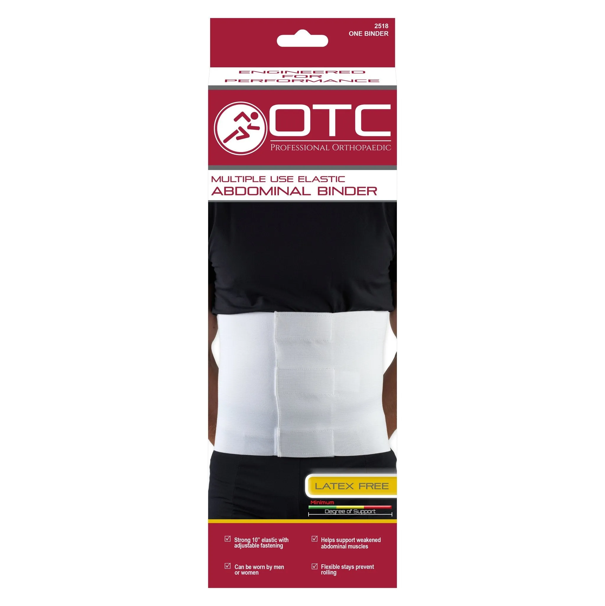 OTC ABDOMINAL BINDER 10" - 2518