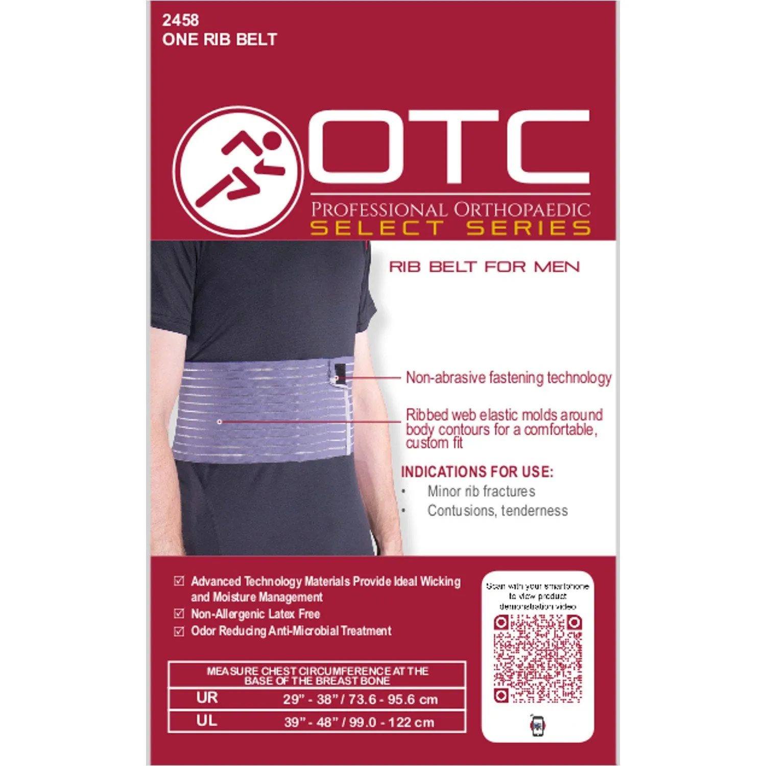 OTC RIB BELT 6' MEN'S -2458